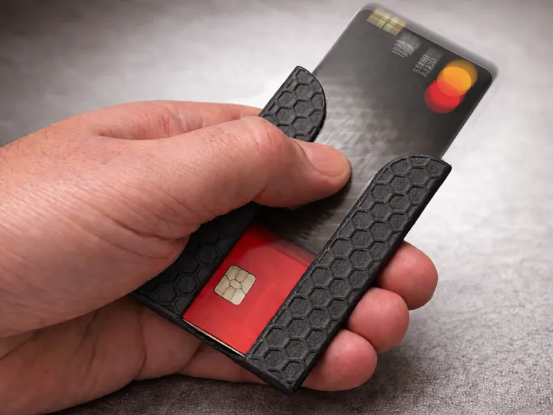 Tiny Card Wallet - Hex Edition (DUMB Wallet)