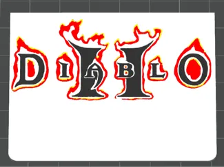 DIABLO II LABEL