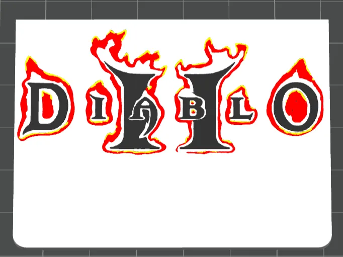 DIABLO II LABEL