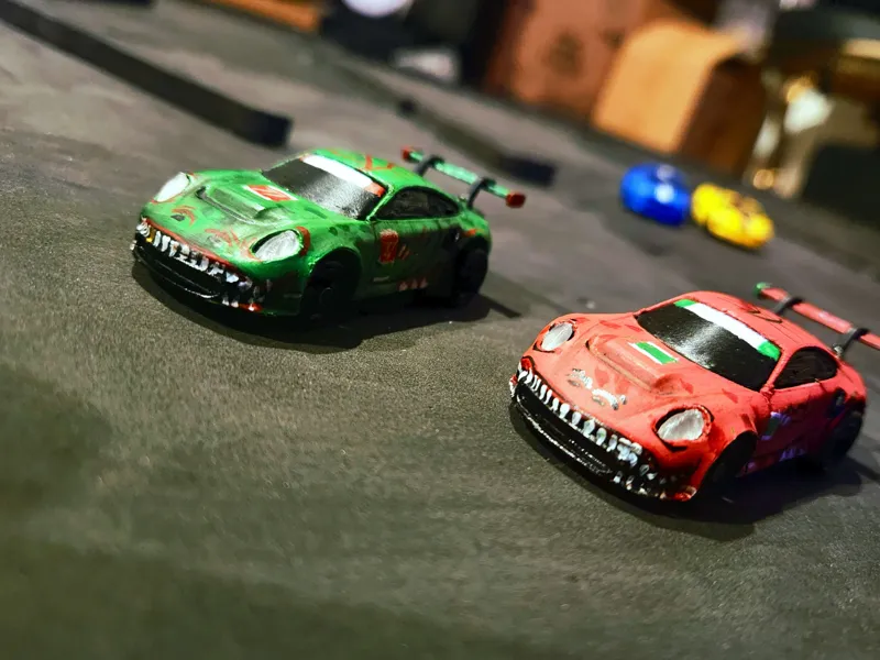Porsche 992 GT3 car body 'adventure force' RC car