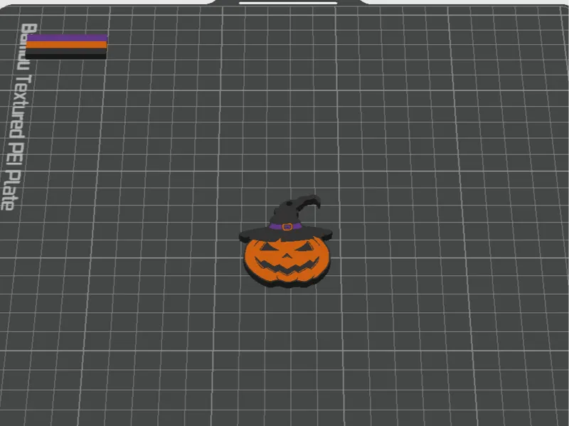 llavero calabaza halloween