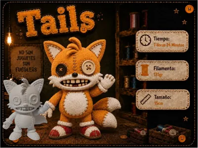 Tails - Fuggler Fuzzy Skin