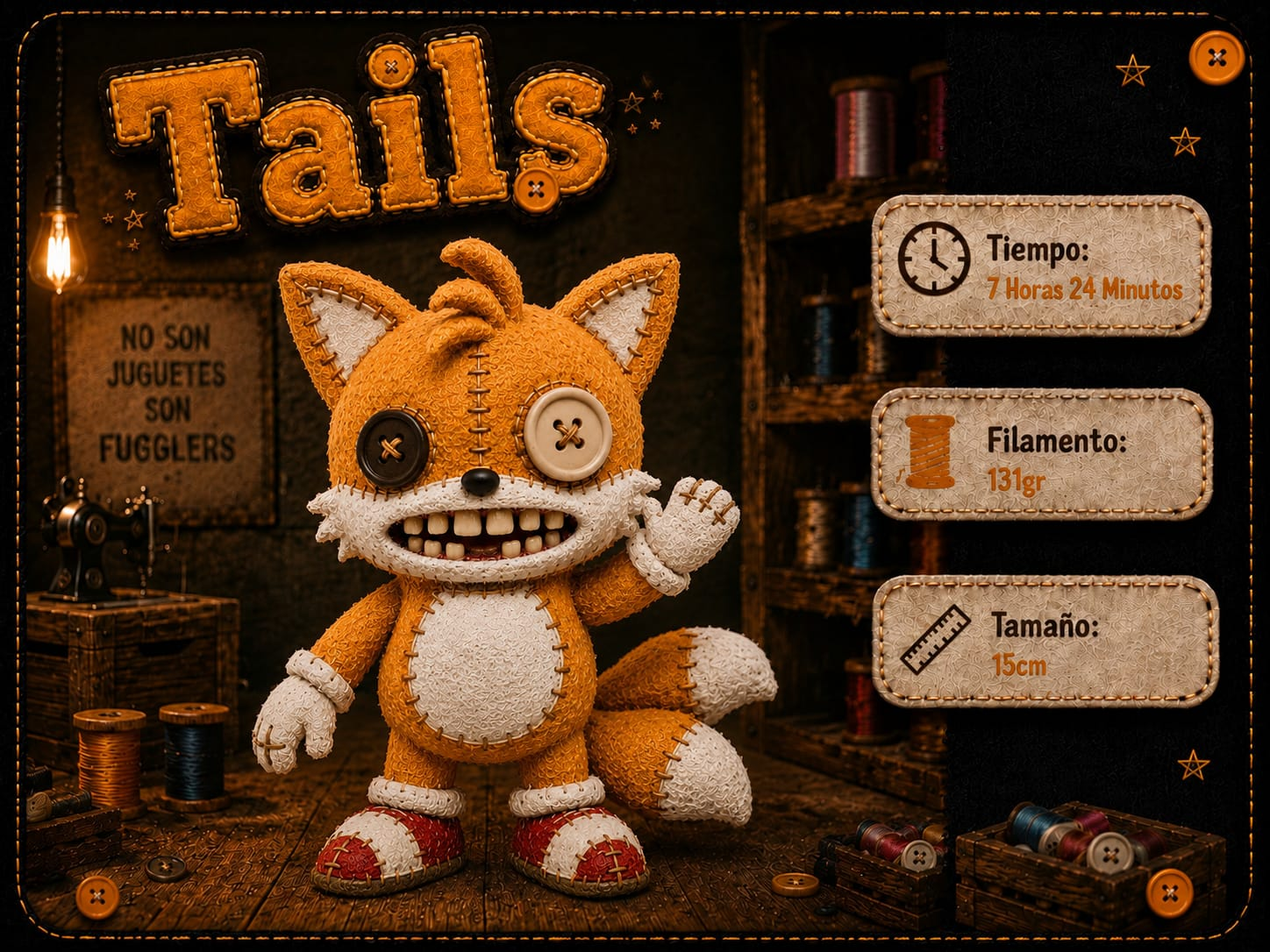 Tails - Fuggler Piel difusa