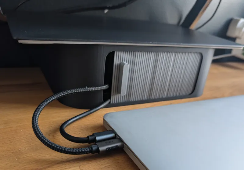 Monitor Stand Cable Tidy