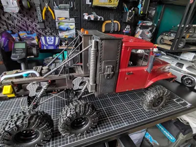 Rc truck exhaust 1/10