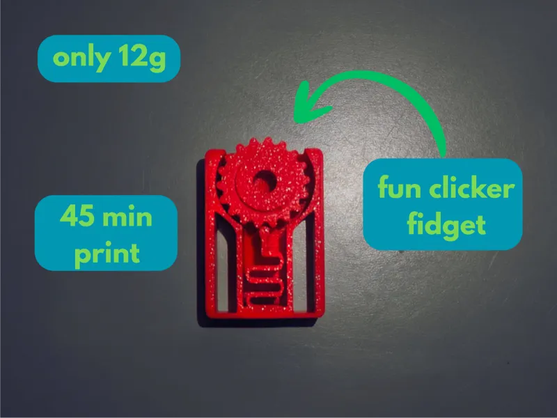 Clicker fidget lite toy (free to sell)