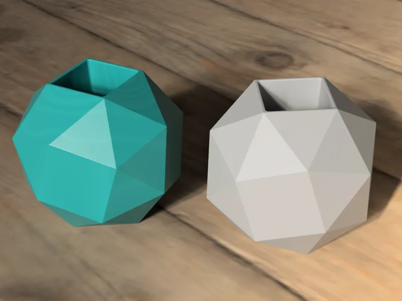 PolyPencils Duo: Ambidextrous desk cubes