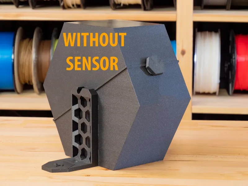 3d printed Filament dry box without sensor