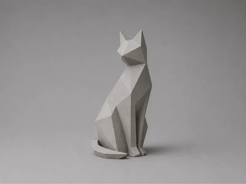 Low Poly Cat
