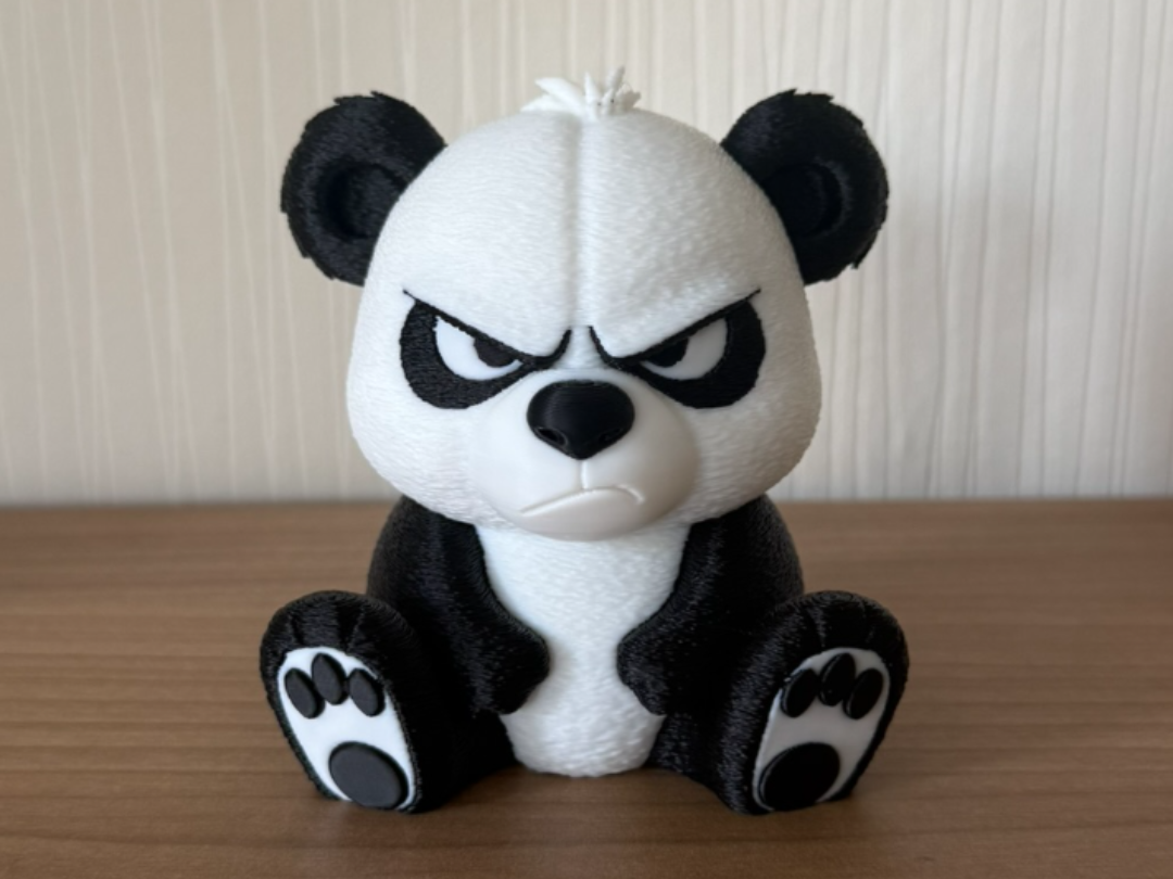 Miniatura 1 do modelo 3D Grimmiger Pandabär