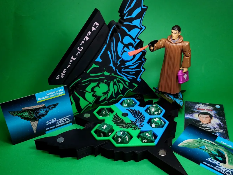 Star Trek Dice Box: Romulan Star Empire Emblem
