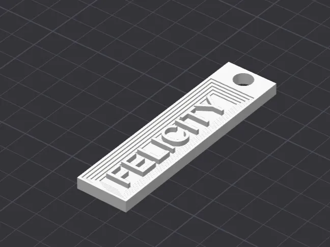 Felicity keyring