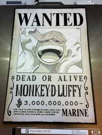 Luffy Wall Sign - AMS