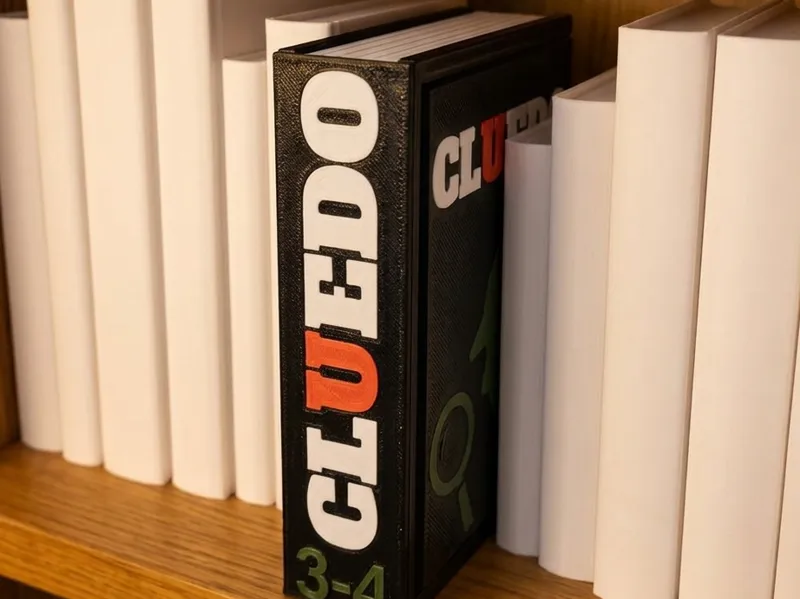 ClueDo Card Game Book Box