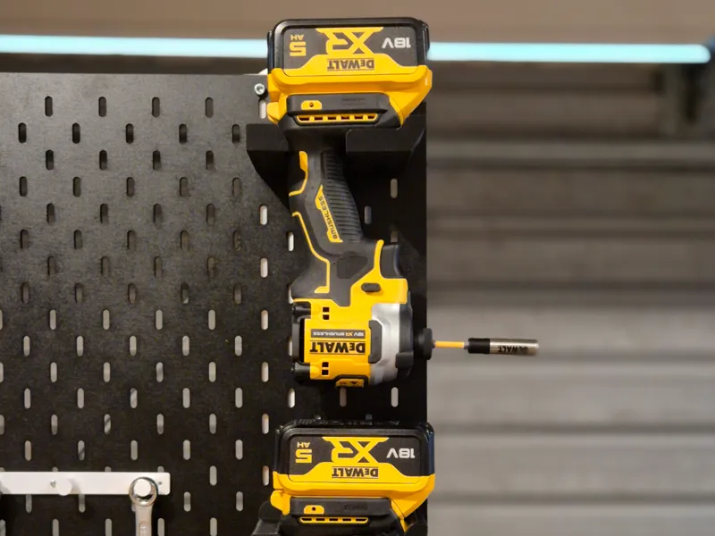 Dewalt Drill / Impact Driver Ikea Skadis Peg Mount