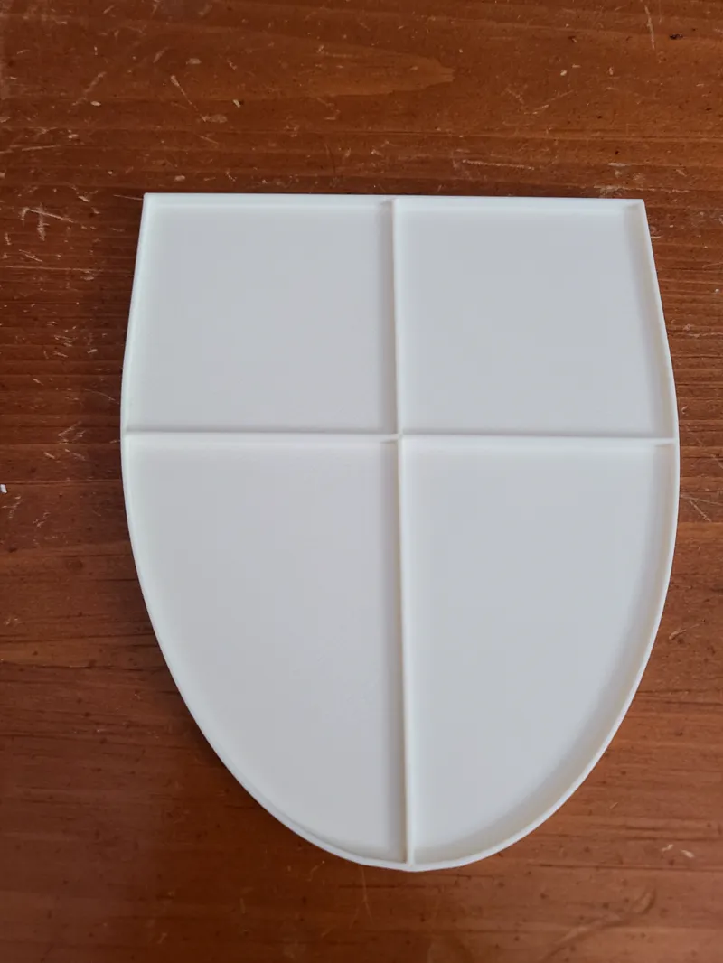 Blank Coat of Arms Shield Template