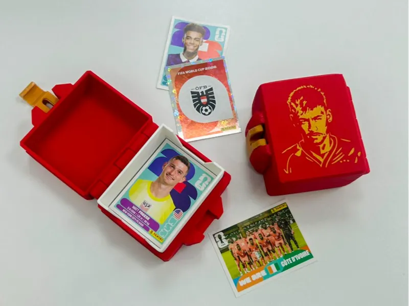 Neymar Jr Panini FIFA WC 2026 Sticker Storage Box