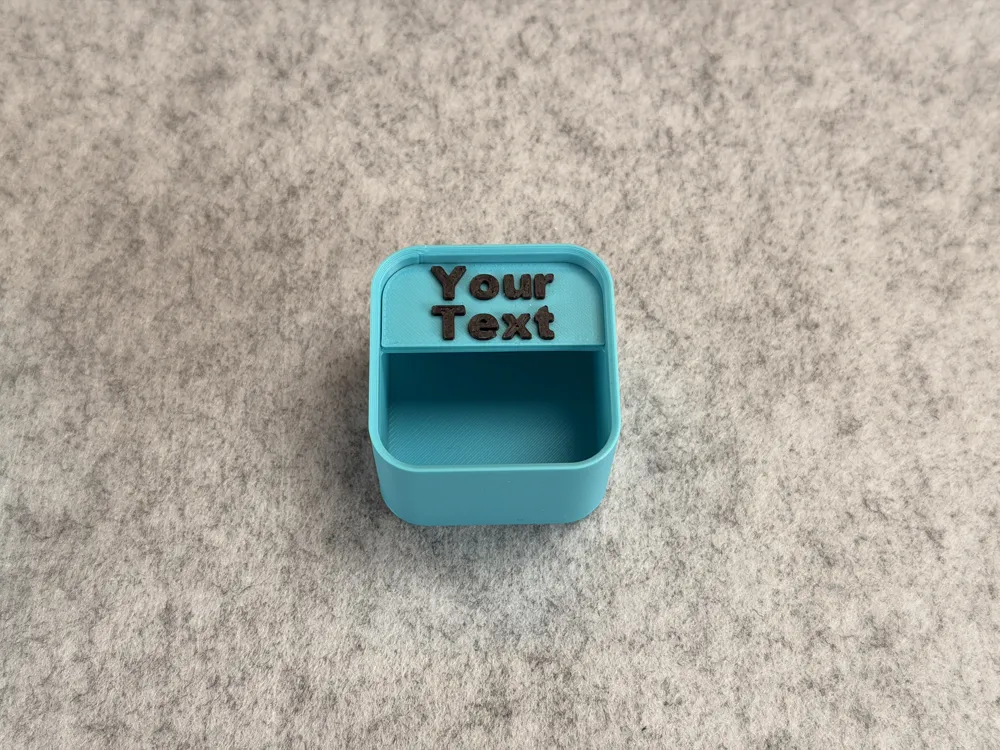 Insert with Label for Organizer Box - Free 3D Print Model - MakerWorld