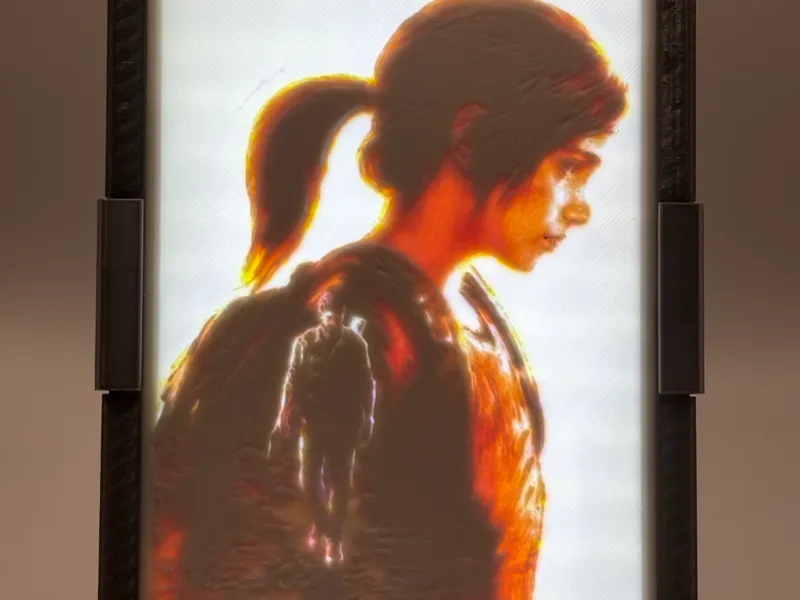 The Last Of Us Lithophane