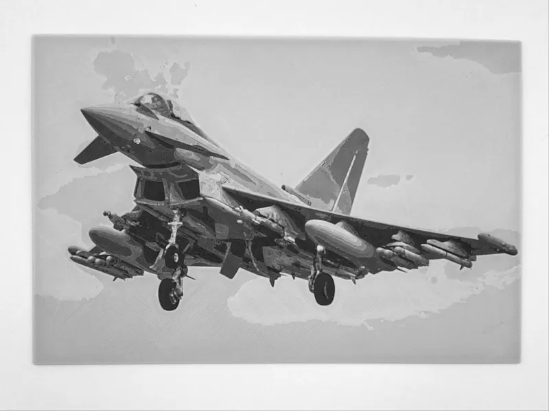 Hueforge Eurofighter Typhoon Fighter Jet Military