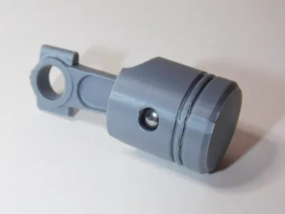 piston keychain