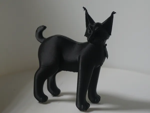 Lynx roux (sculpture)