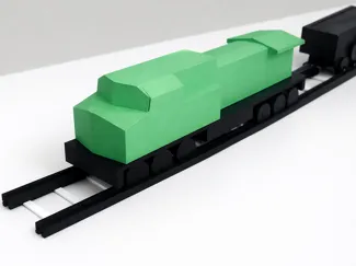 Train Tracks compatible with BlackTrax Publix (v1)