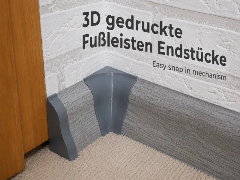 Fußleisten/Sockelleisten Endstück