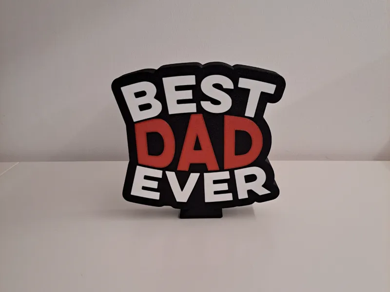 Best Dad Ever Lamp
