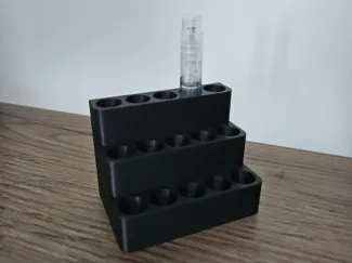 Minimalist Perfume Sample Stand (12mm holes)