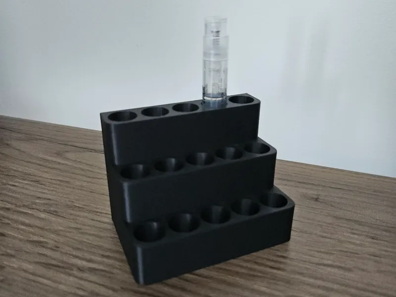 Minimalist Perfume Sample Stand (12mm holes)