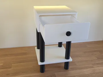 Modelo para impresión 3D: Parametric Side Table — vista de referencia 4