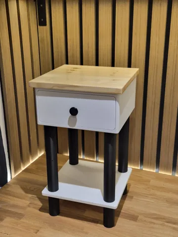 Modelo para impresión 3D: Parametric Side Table — vista de referencia 3
