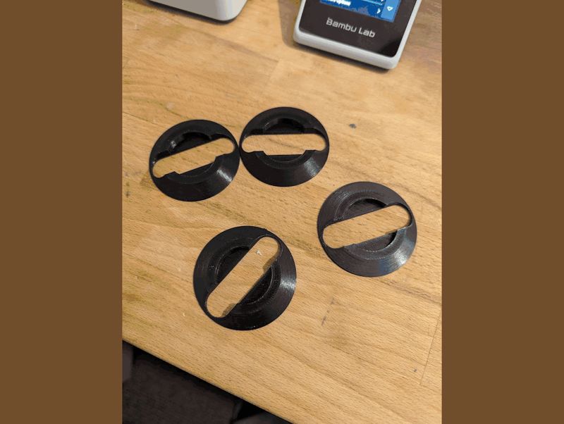 P1P anti vibration feet converter to A1/mini