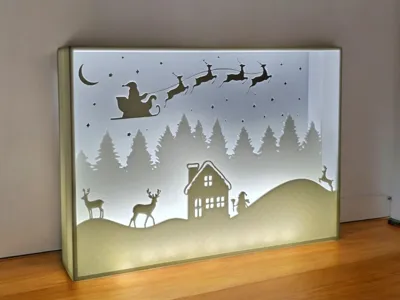 Christmas Lightbox- "Noite Feliz"