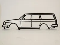 Déco murale Volvo 240 break — photo 3