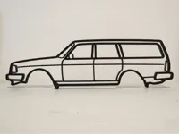 Déco murale Volvo 240 break — photo 1