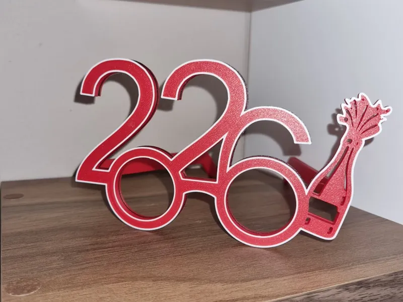 Occhiali capodanno 2026