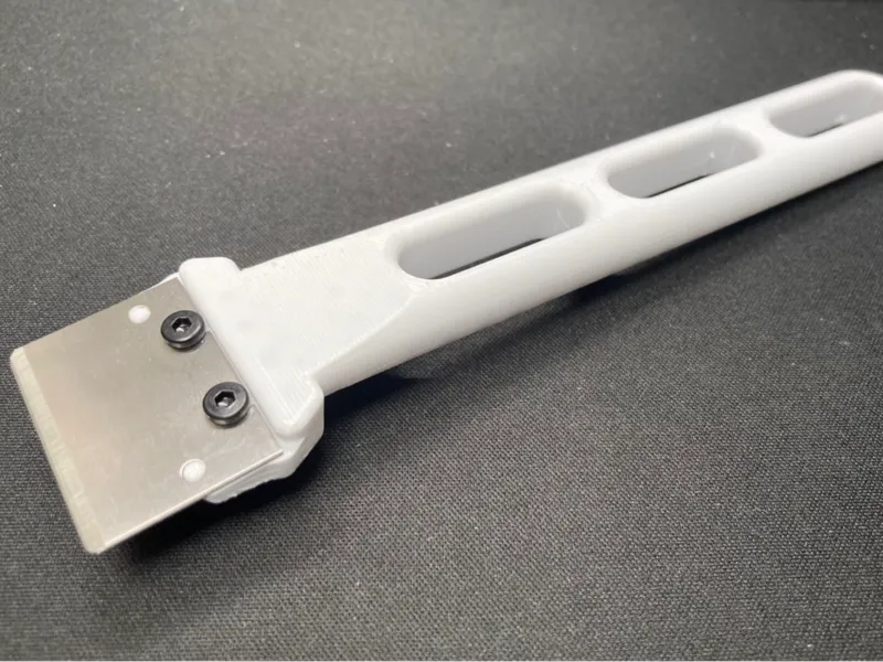 Rounded Bambu Scraper Handle
