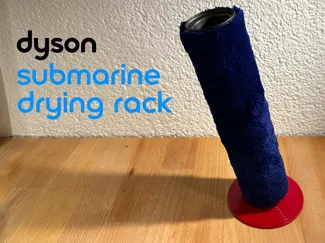 Dyson Submarine drying rack