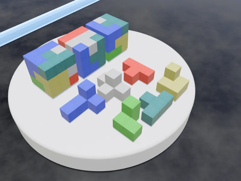 6 Pieces Cubic Puzzle (3x3 blocks) - Free 3D Print Model - MakerWorld