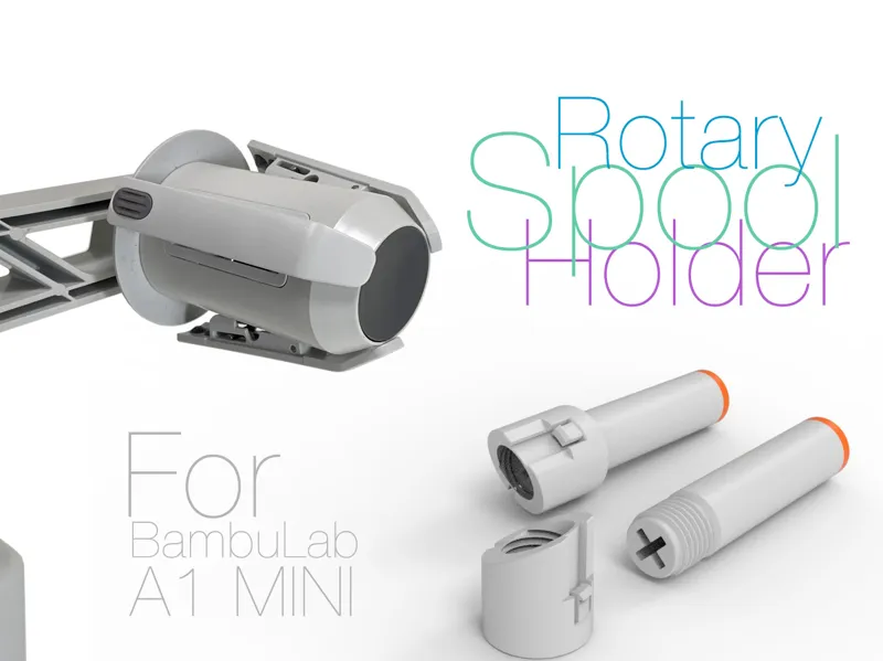 Rotary Spool Holder for A1 MINI
