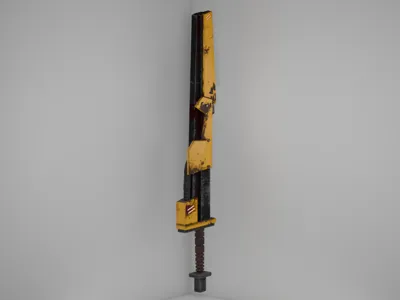 Swordsmachine's Sword From Ultrakill (~3.5' Long)