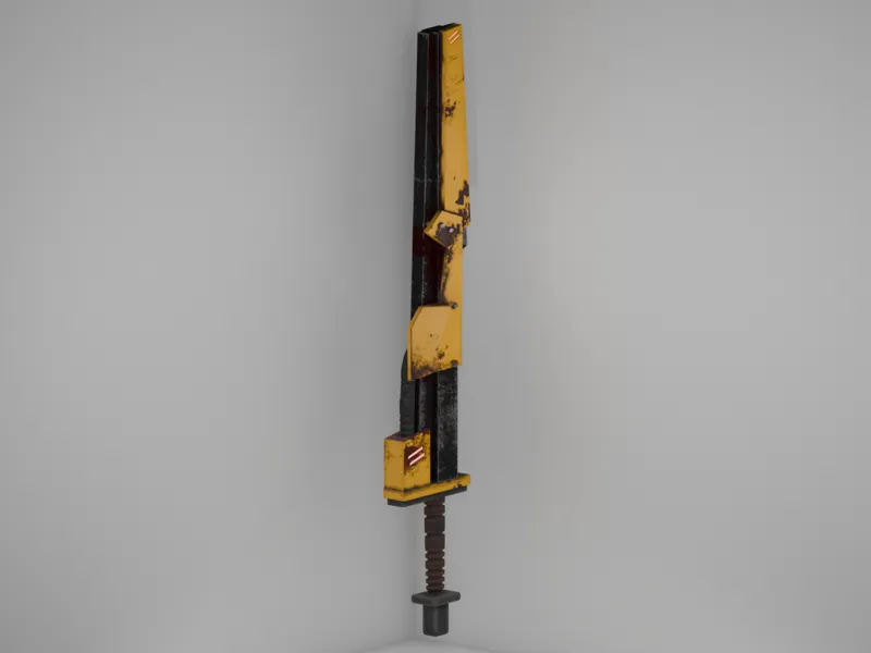 Swordsmachine's Sword From Ultrakill (~3.5' Long)