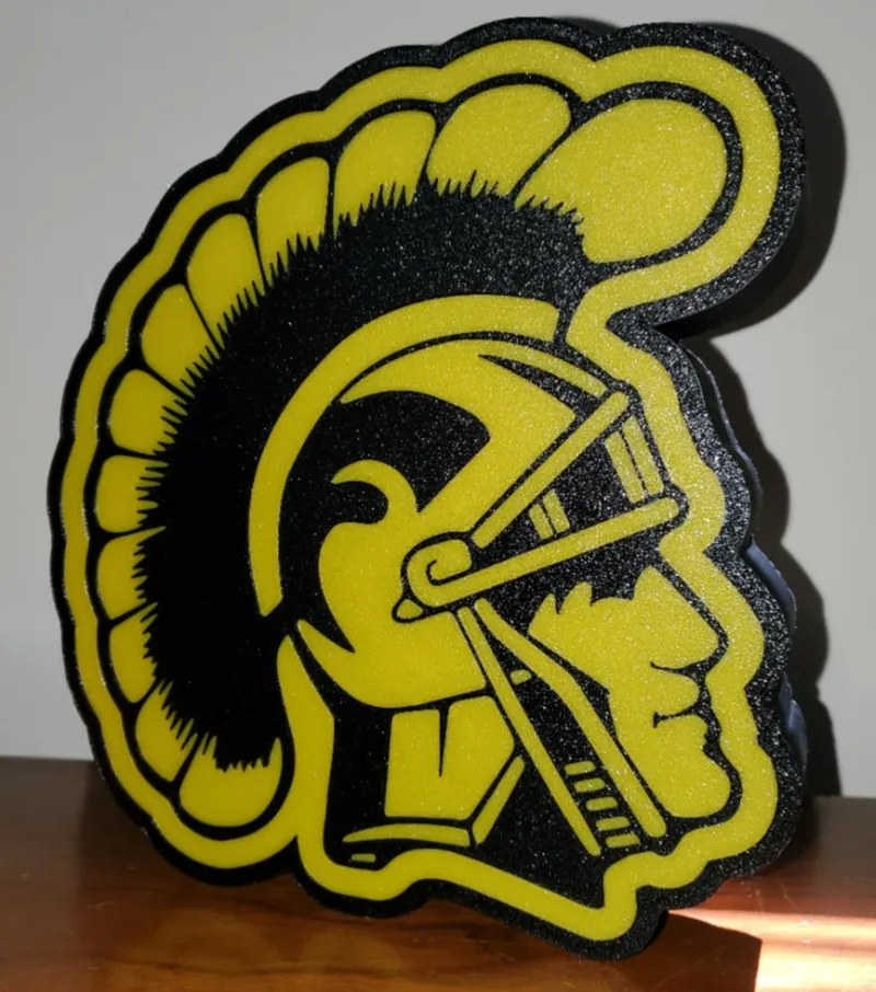 Trojan Head Lightbox