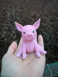 Figurine cochon mignon — photo 2