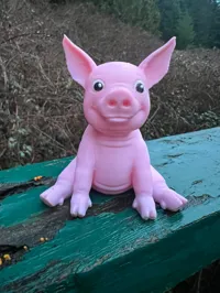 Figurine cochon mignon — photo 3