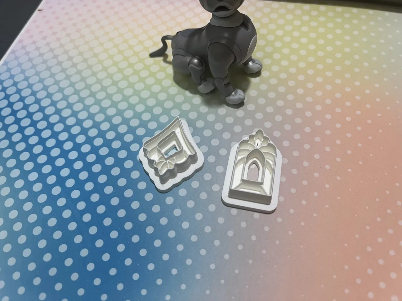 Gothic Polymer Clay Cutter for Earrings - 2pcs view 2
