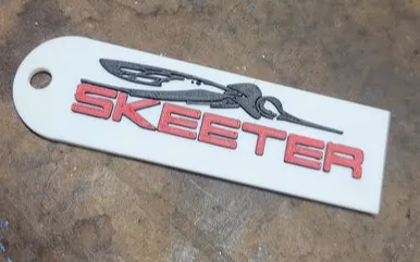 Skeeter Boat Keychain