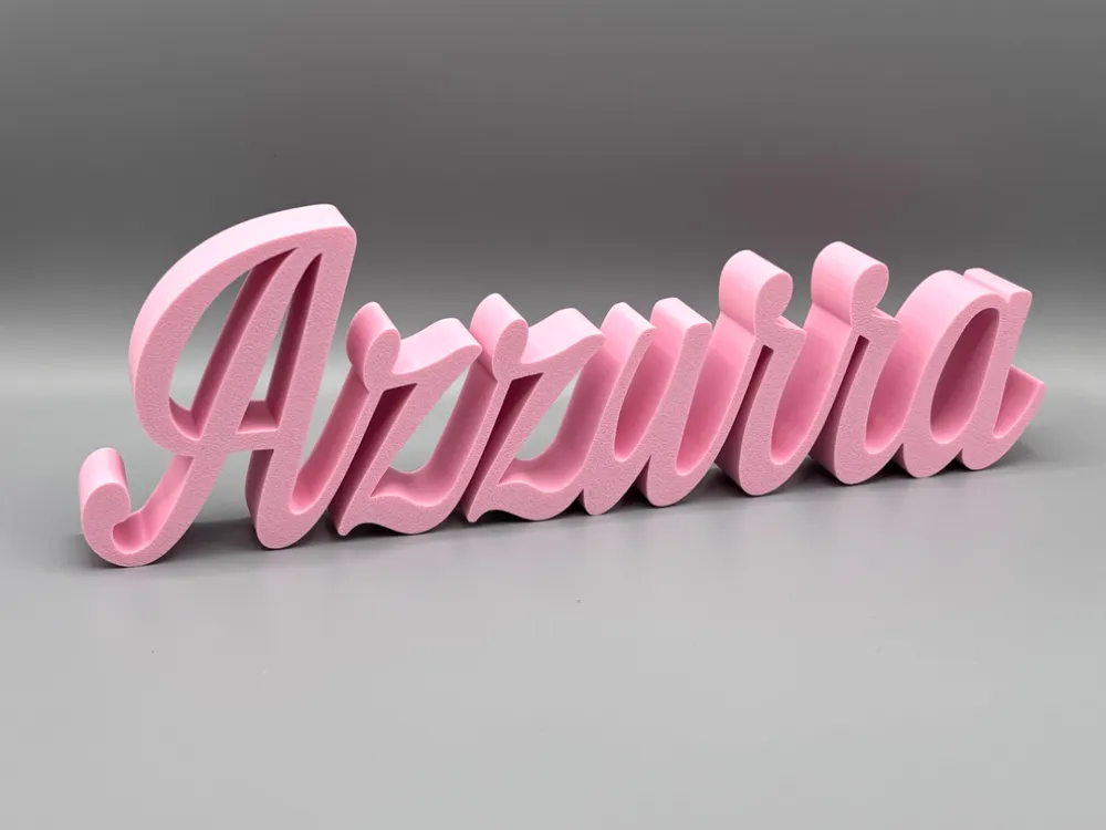 Azure name by Design3D.Lab - MakerWorld